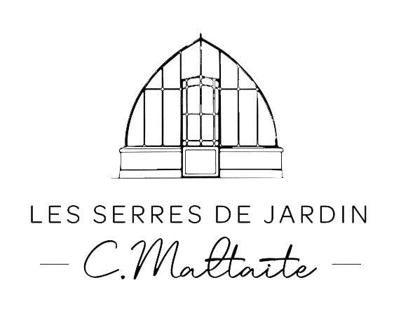 Logo de la société c.maltaite, serre de jardin à l'ancienne